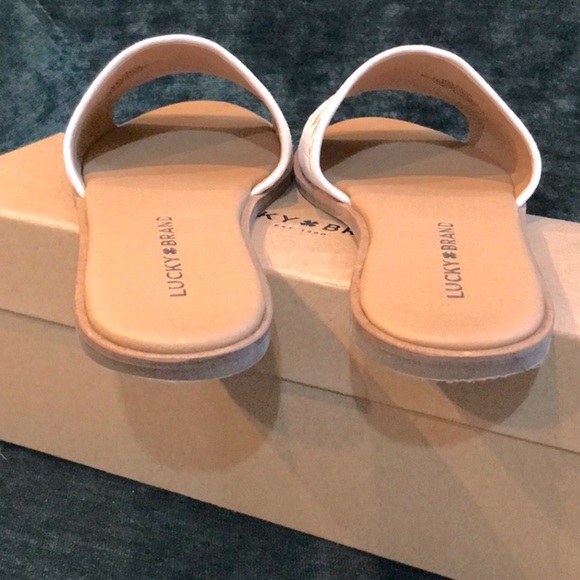 Lucky Brand Davin Slide Sandal Sandshell - Picture 10 of 12